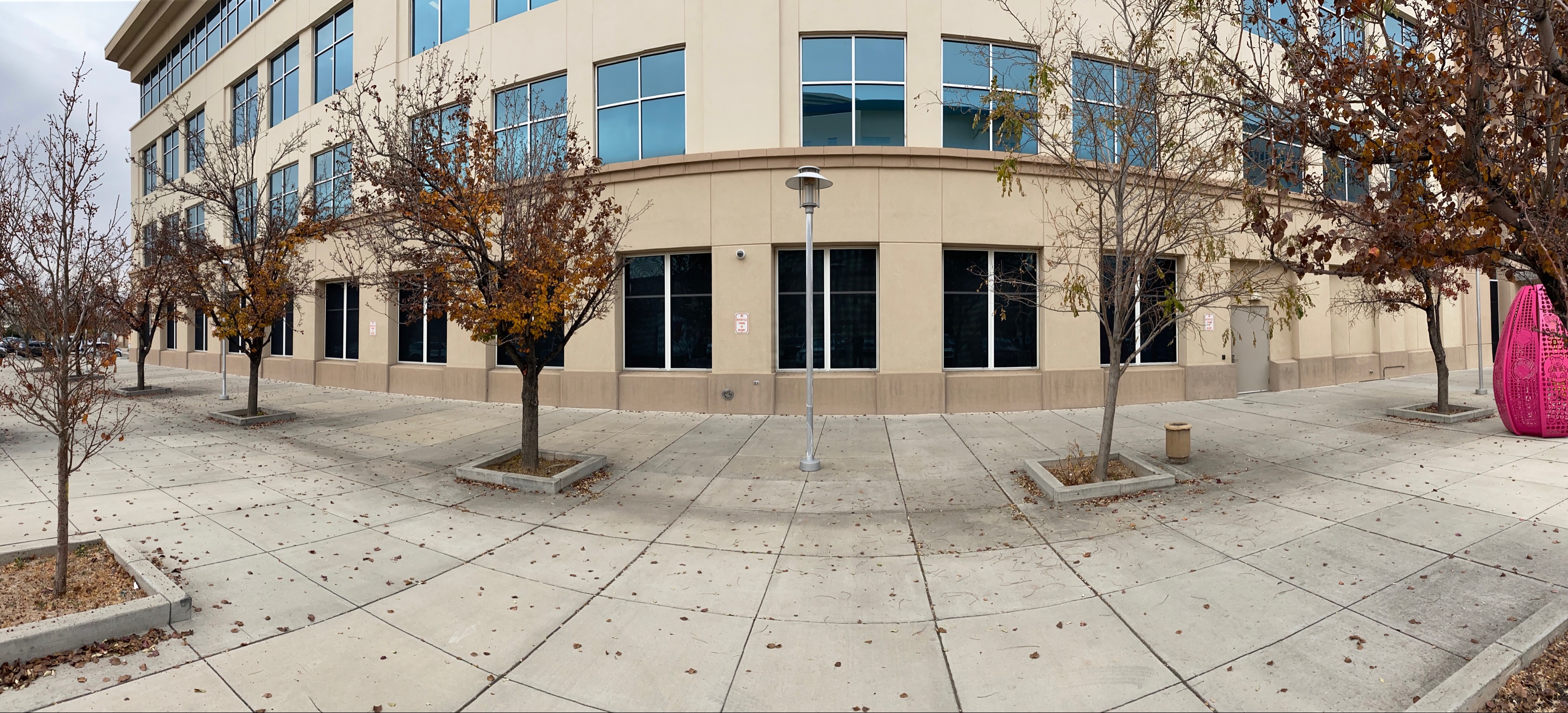 SECURITY SCREEN ON DEA BUILDING